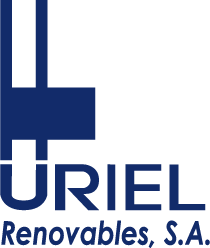 logo uriel inversiones negro